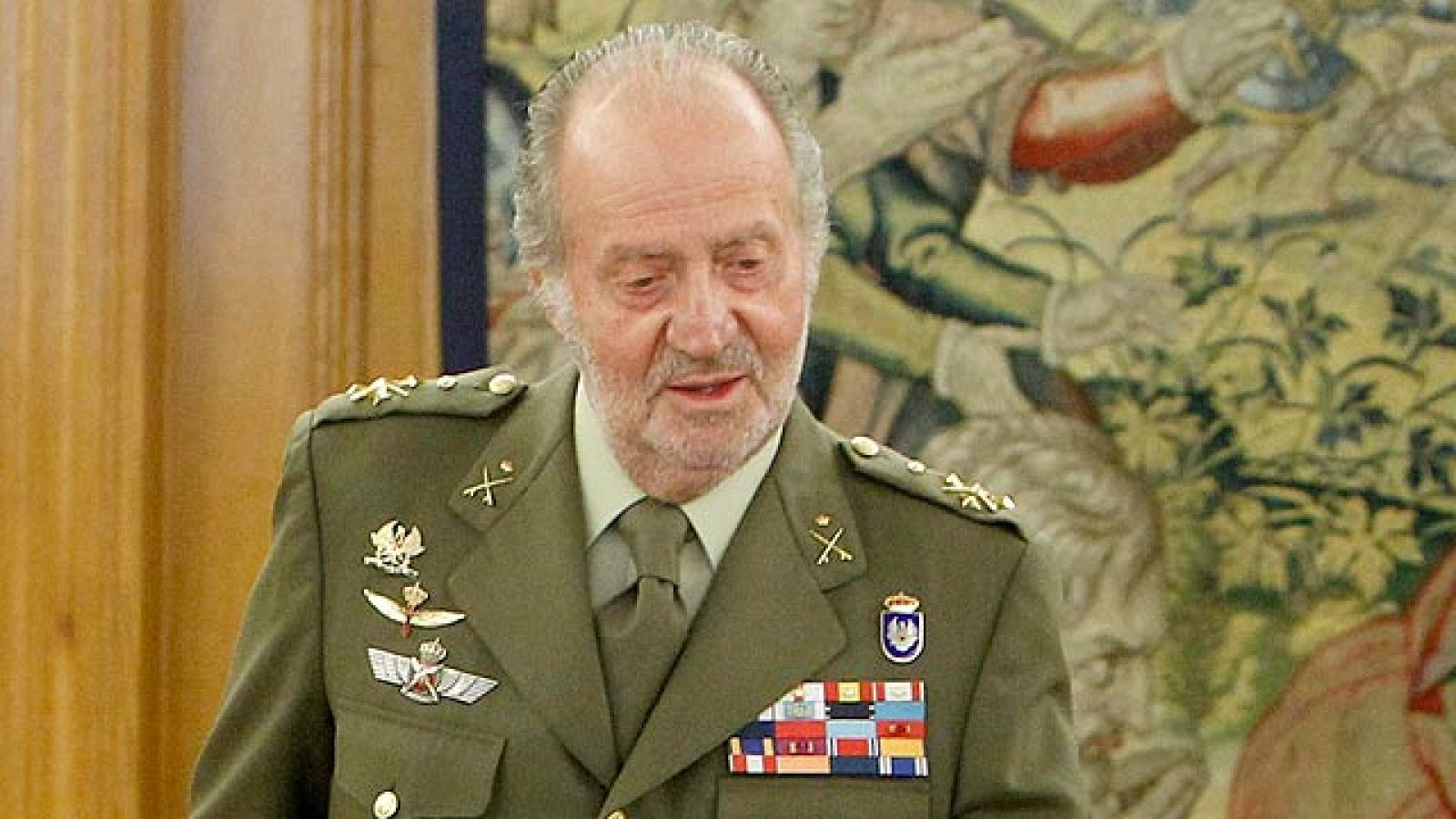 El rey será operado de la rodilla en la primera quincena de junio