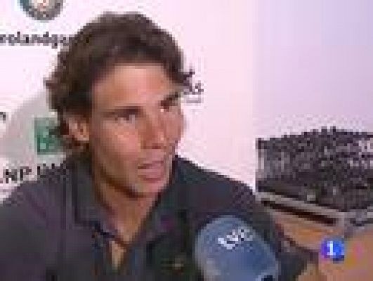Telediario 1 - Nadal avanza a cuartos en París