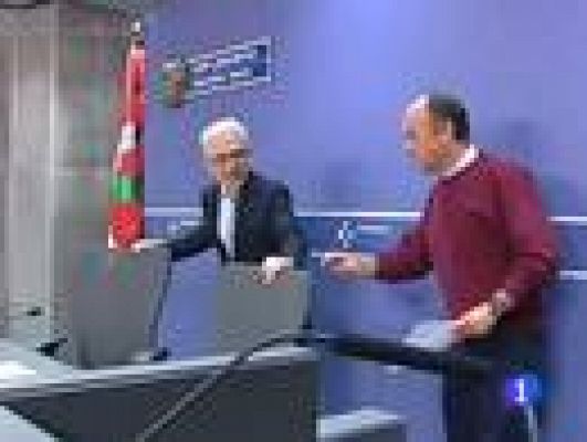 Telediario 1 - Un enfermo en el País Vasco