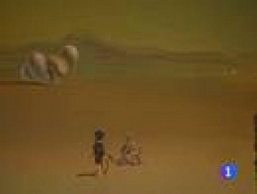 Telediario 1 - "Elementos enigmáticos en un paisaje", de Salvador Dalí