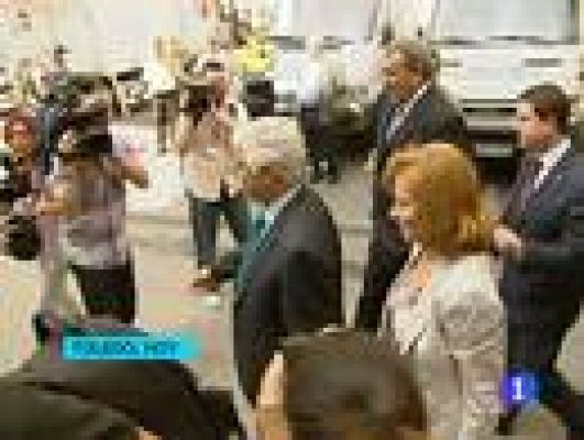 Telediario 1 - Barreda y Cospedal: juntos pero no revueltos en el día de Castilla-La Mancha