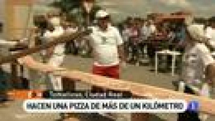 España Directo - Una pizza de récord