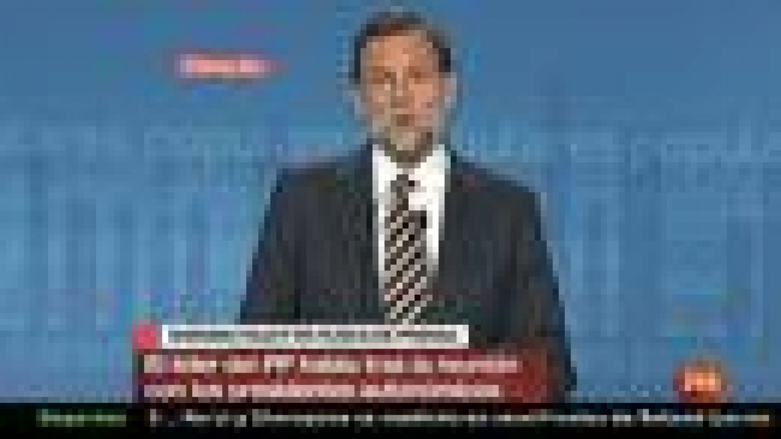 Rajoy anuncia que las CC.AA. gobernadas por el PP estarán marcadas por la austeridad