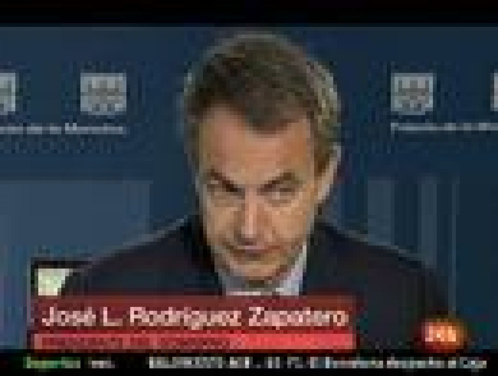 Informativo 24h: Zapatero: "Agotaré la legislatura y Rubalcaba es candidato natural" | RTVE Play