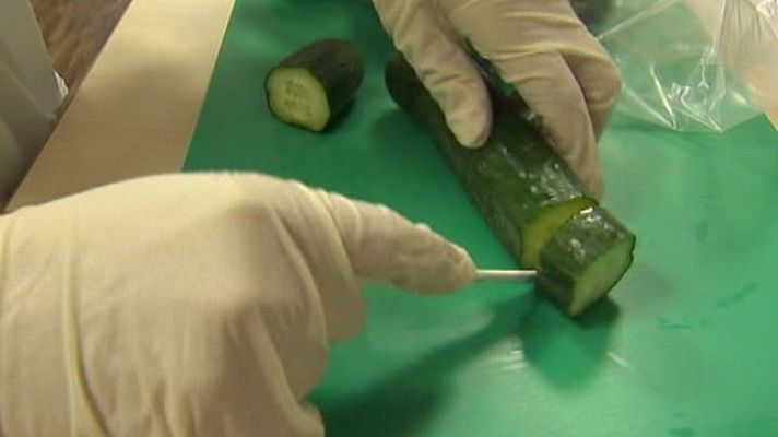 Telediario 1 - Bacteria E.coli de cepa desconocida