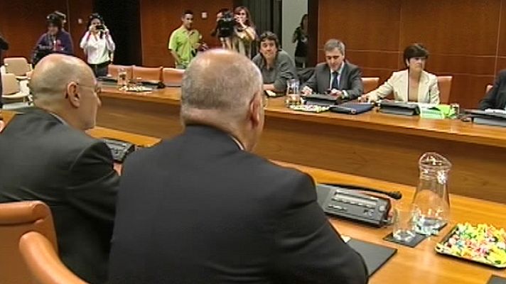 Telediario 1 - Reunión del PNV con PSE y PP