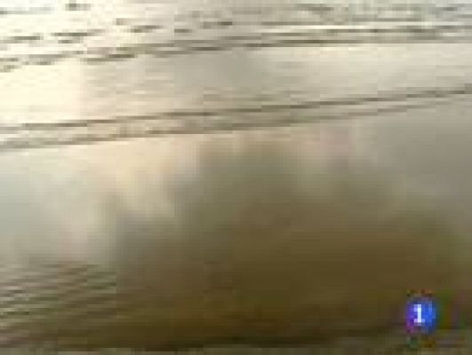 Telediario 1 - Vertido en las playas de Algeciras