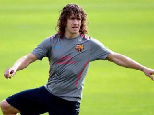 Puyol, con ganas de jugar