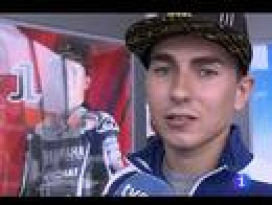  - Lorenzo manda ánimos a Pedrosa