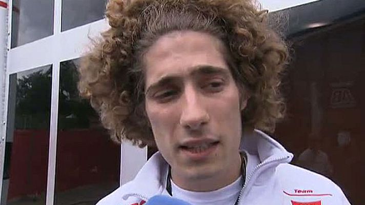 Telediario 1 - Simoncelli pide perdón a Pedrosa