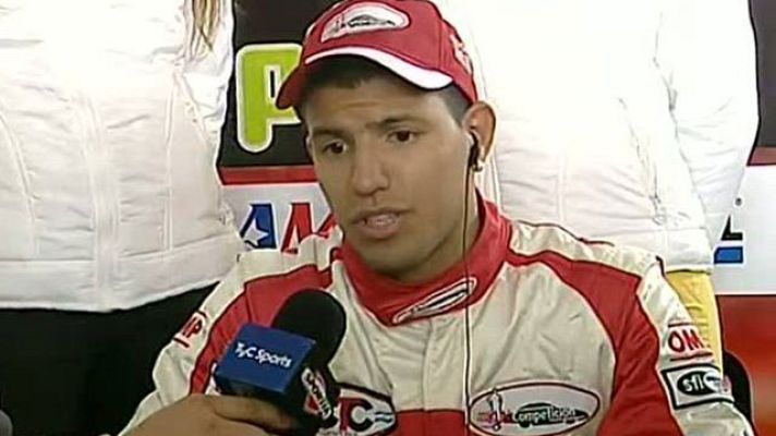 Telediario 1 - Agüero: "Quiero jugar en España"