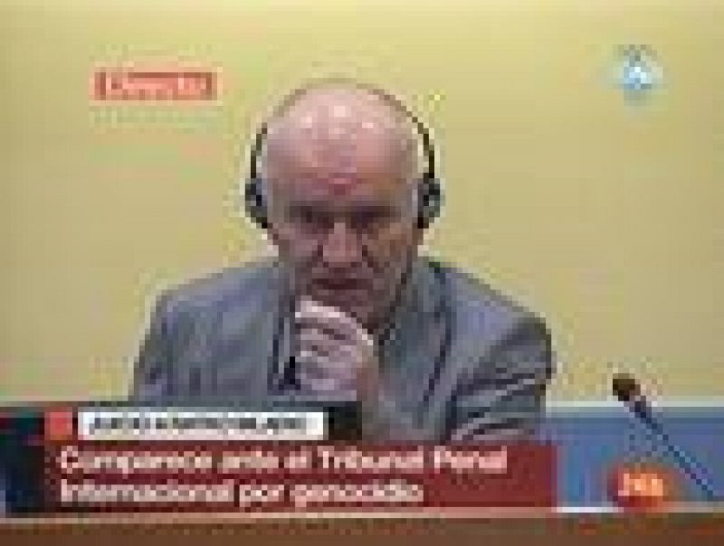 Ratko Mladic comparece en La Haya: "Soy un hombre gravemente enfermo" 