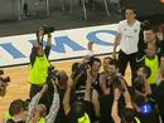 Telediario 1 - El Bilbao Basket hace historia