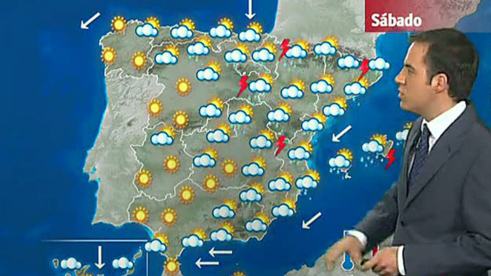 Los chubascos del fin de semana aumentarán en intensidad a partir del lunes - El tiempo | Ver