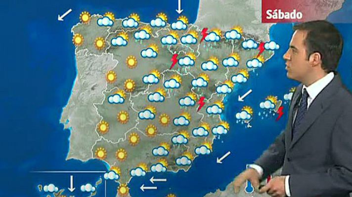 El tiempo - Fin de semana nuboso