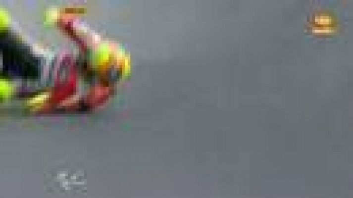  - Rossi se va al suelo