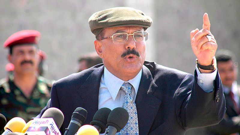  En Yemen sigue la confusión sobre el paradero del presidente Saleh, herido en el bombardeo de su palacio