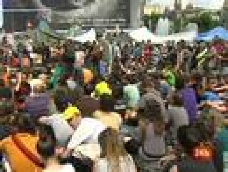 Los concentrados en Plaza Cataluña se plantean nuevas acciones