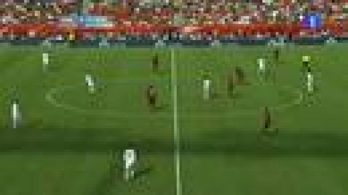  - Negredo marca el segundo (0-2)