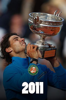 Tenis - Nadal levanta su sexto Roland Garro