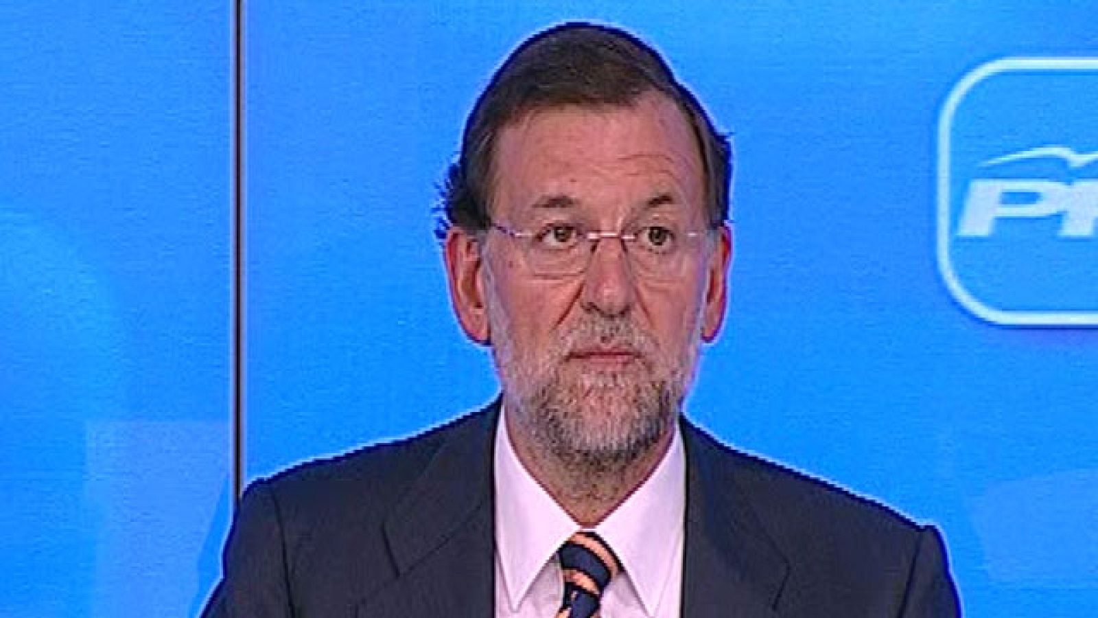 Rajoy pide al Gobierno que hable a "calzón quitado" de las cuentas públicas