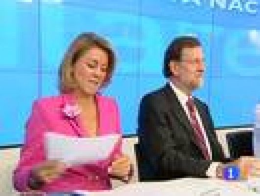 Telediario 1 - Rajoy promete lealtad