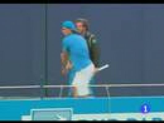 Telediario 1 - Nadal ya entrena en Queen's