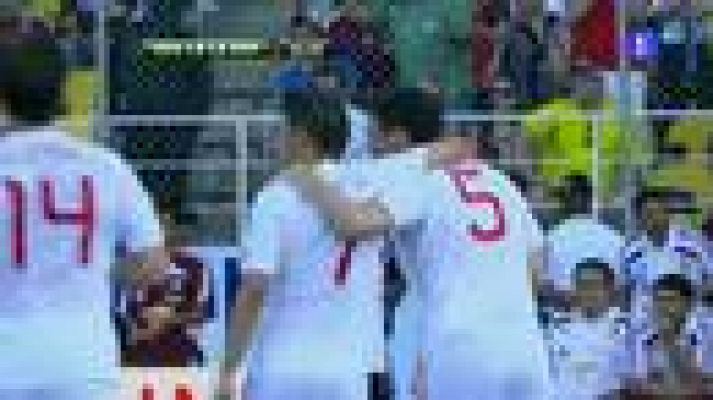  - Villa adelanta a España (0-1)