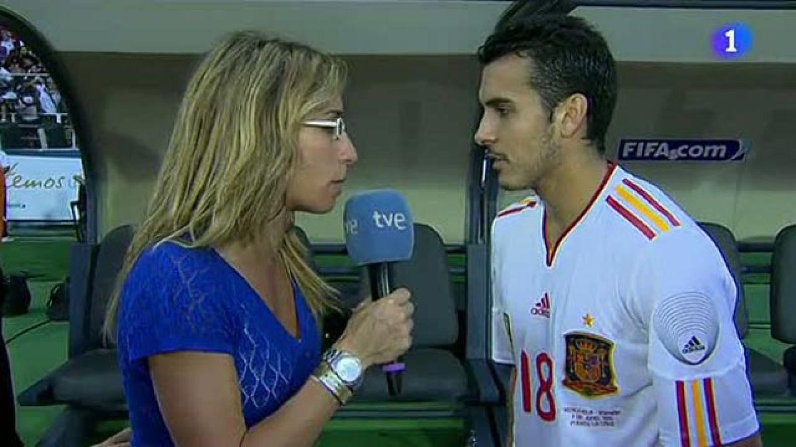 Pedro:"Del Bosque es un grandísimo entrenador" | Ver