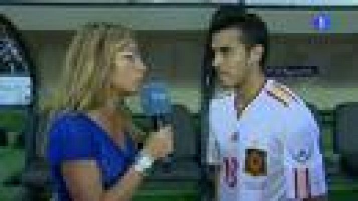 Pedro:"Del Bosque es un grandísimo entrenador"