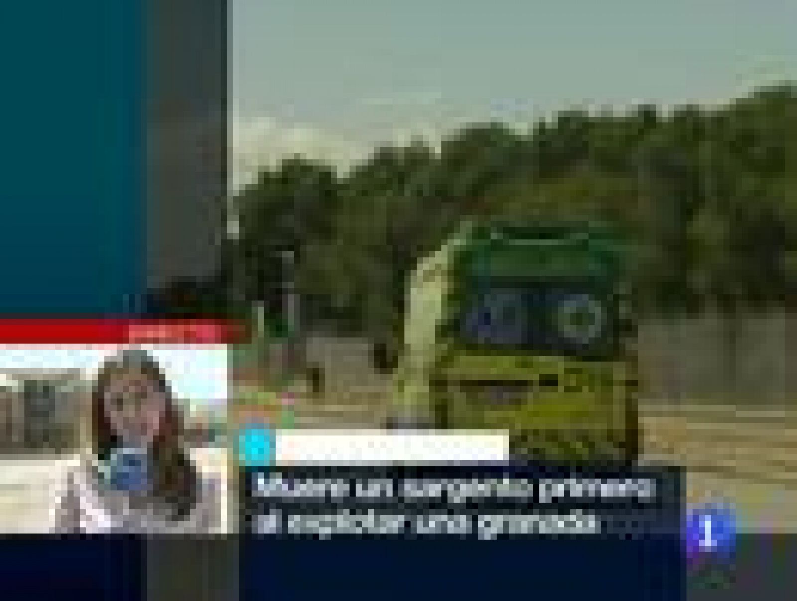 Telediario 1: Un militar fallece en Zaragoza | RTVE Play