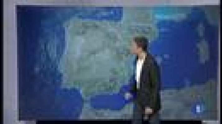 El tiempo - Lluvias localmente fuertes en Pirineos y Cataluña y nuboso en el norte