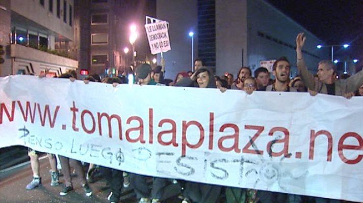 Telediario 1 - Los comerciantes reclamarán