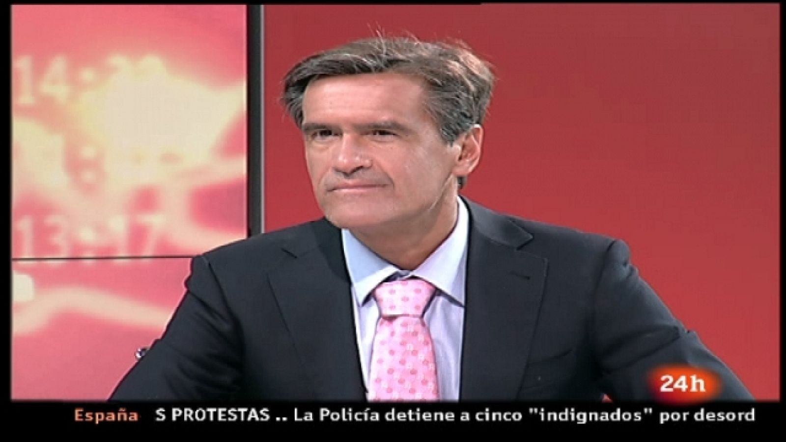 La tarde en 24 horas - Segunda hora - Entrevista a Juan Fernando López Aguilar, presidente de los socialistas españoles en el Parlamento Europeo - 09/06/11