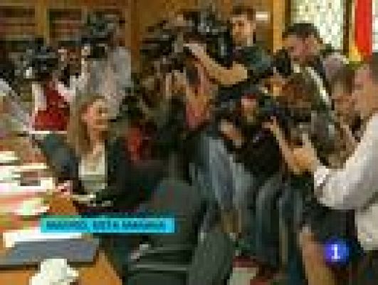 Telediario 1 - Negociación colectiva