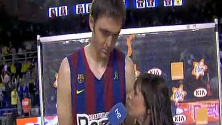 Baloncesto en RTVE - Lorbek: "Esto nos da confianza"