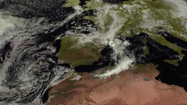El tiempo - Cielos nubosos en el norte y este peninsular y chubascos en Cataluña
