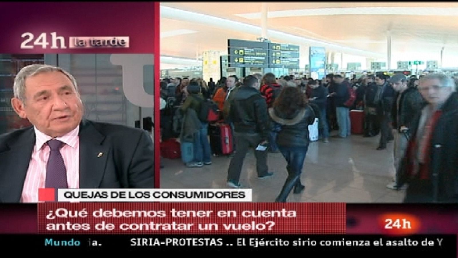 La tarde en 24 horas - Primera hora - Los pasajeros afectados por el plante de los controladores aún no han recibido las indemnizaciones - 10/06/11 - Ver ahora