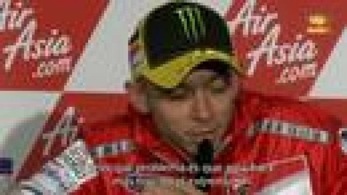  - Rossi, mejor en el centro