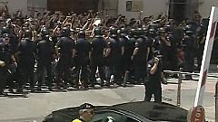 Los indignados se manifiestan en Madrid