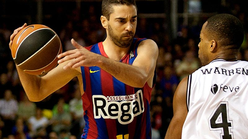 El Regal FC Barcelona se ha adelantado 2-0 en la final de la Liga ACB al ganar también el segundo partido al Bizkaia Bilbao Basket, esta vez por siete puntos (74-67).   
