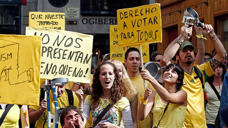   El movimiento 15M ha estado muy presente al constituirse los ayuntamientos