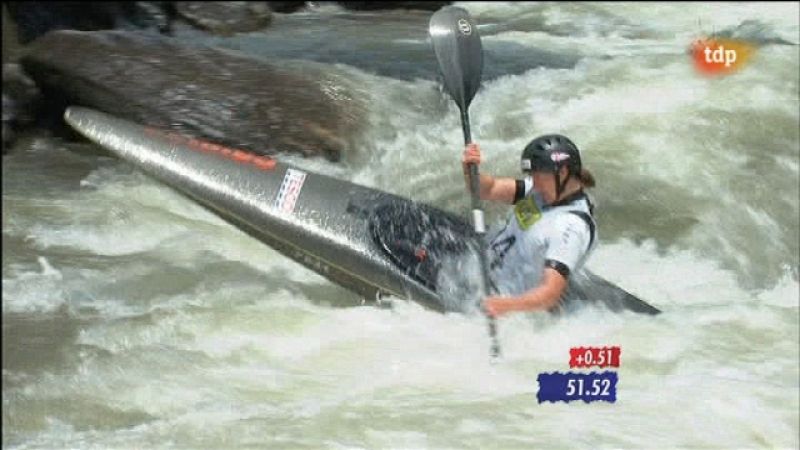 Piragüismo - Camp.Europa slalom finales k1w y C2 desde la Seu d'Urgell - Ver ahora   