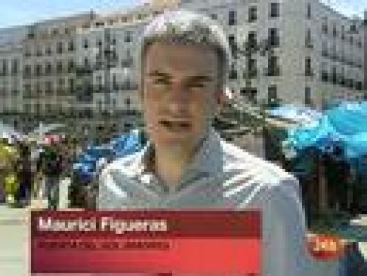 Telediario 1 - Comienzan a irse de Sol