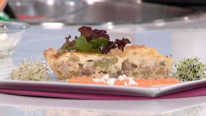 RTVE Cocina - Tarta de espárragos y cordero