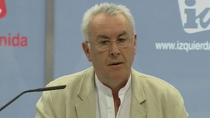 Telediario 1 - Izquierda Unida toma nota de lo ocurrido en algunos ayuntamientos