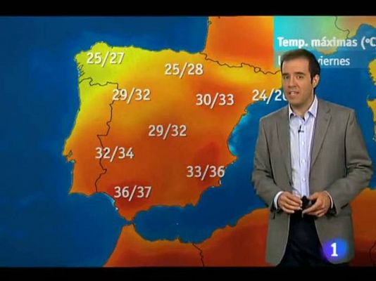 El tiempo en la Comunidad de Cantabria - 13/06/11