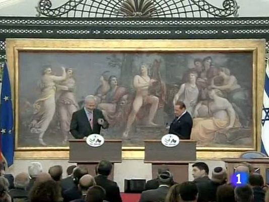 Telediario 1 - Los italianos rechazan la impunidad