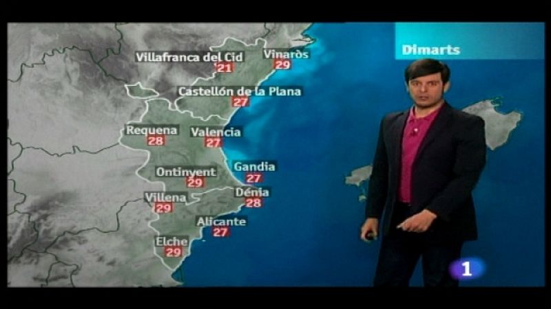 El tiempo en la C. Valenciana - 14/06/11 - Ver ahora