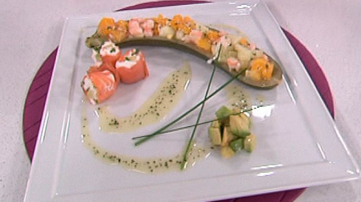 RTVE Cocina - Calabacines rellenos de langostinos